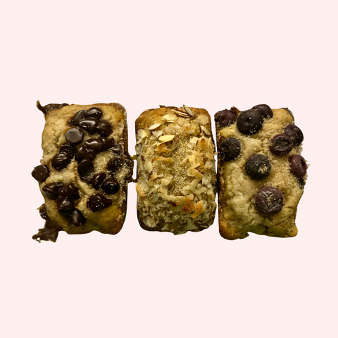 Gluten-Free Sugar-Free Vegan Banana Variety Pack – 3 Pack